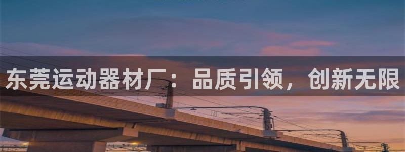 征途国际娱乐首页官网下载：东莞运动器材厂：品质引领，