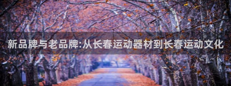 征途国际招商电话号码查询：新品牌与老品牌:从长春运动
